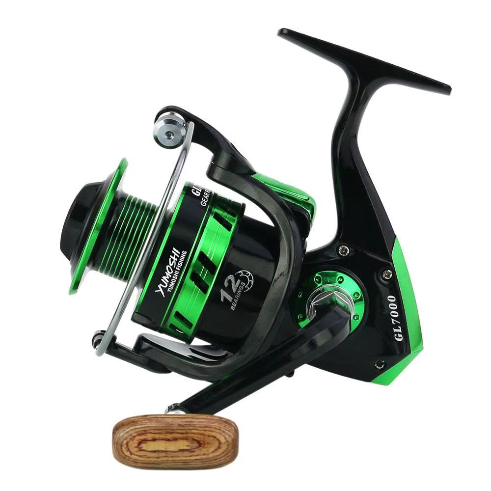 Carrete Spinning GL – Cuerpo metálico para lance largo - imagen 2