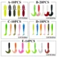 Señuelos Blandos Jig Head FREE FISHER para lubina y perca vinilo
