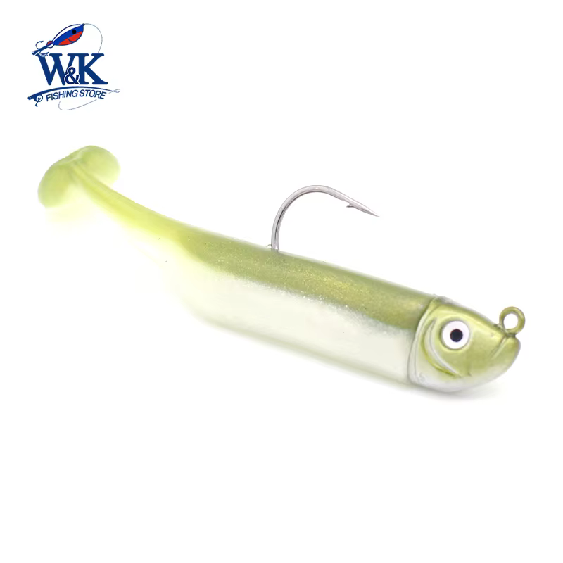Jig Head Rock – Señuelo vinilo 6cm 5g para lubina, perca y lucio