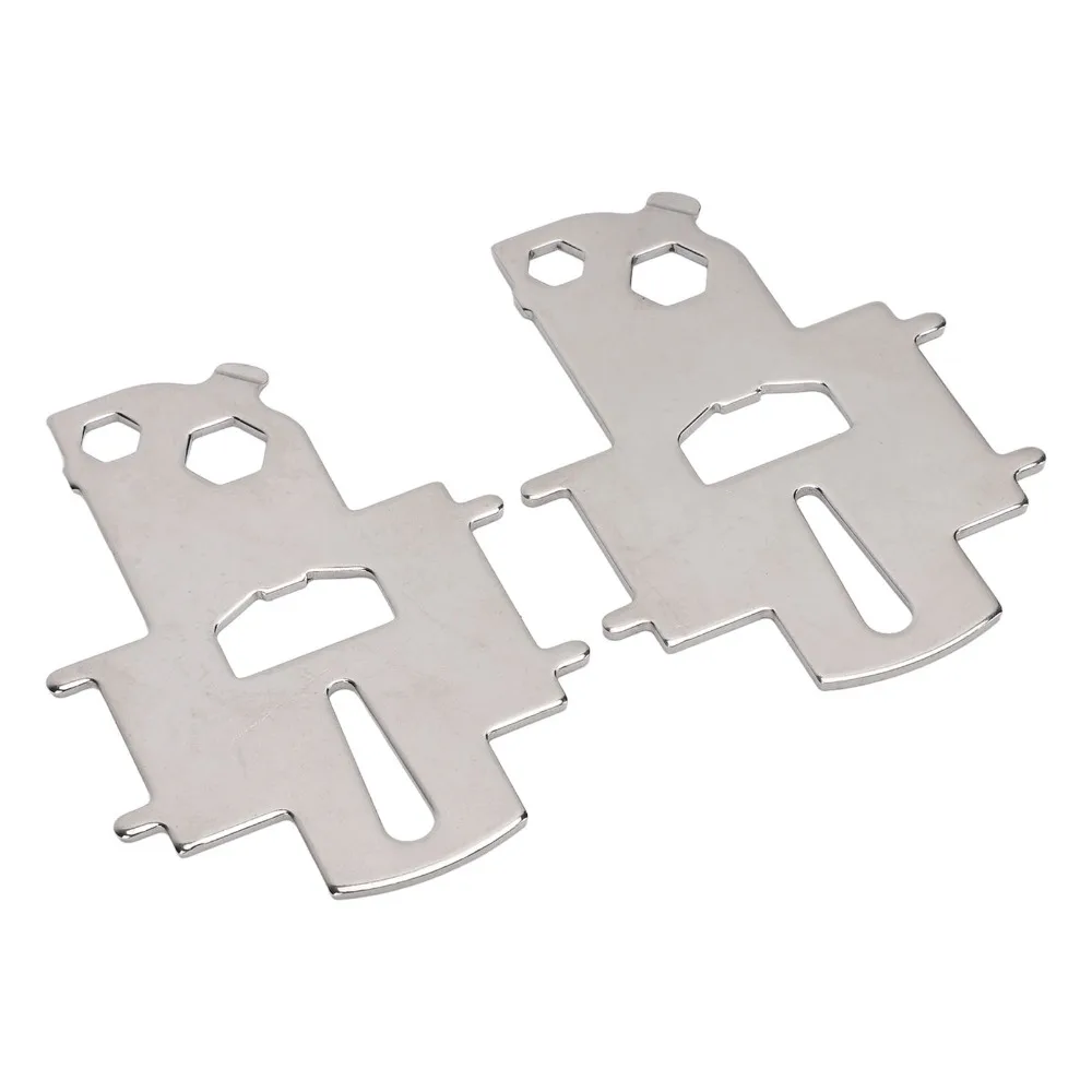 Llaves multifuncionales de inox plateadas para tapa diésel marino
