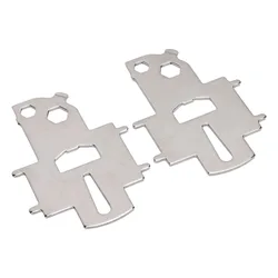 Llaves multifuncionales de inox plateadas para tapa diésel marino