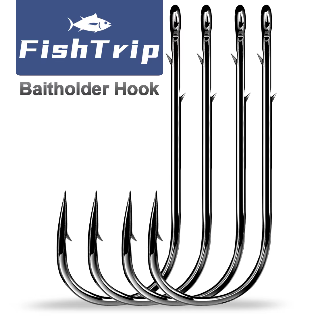 Anzuelos FishTrip Baitholder con púas para surf y vinilos de calidad