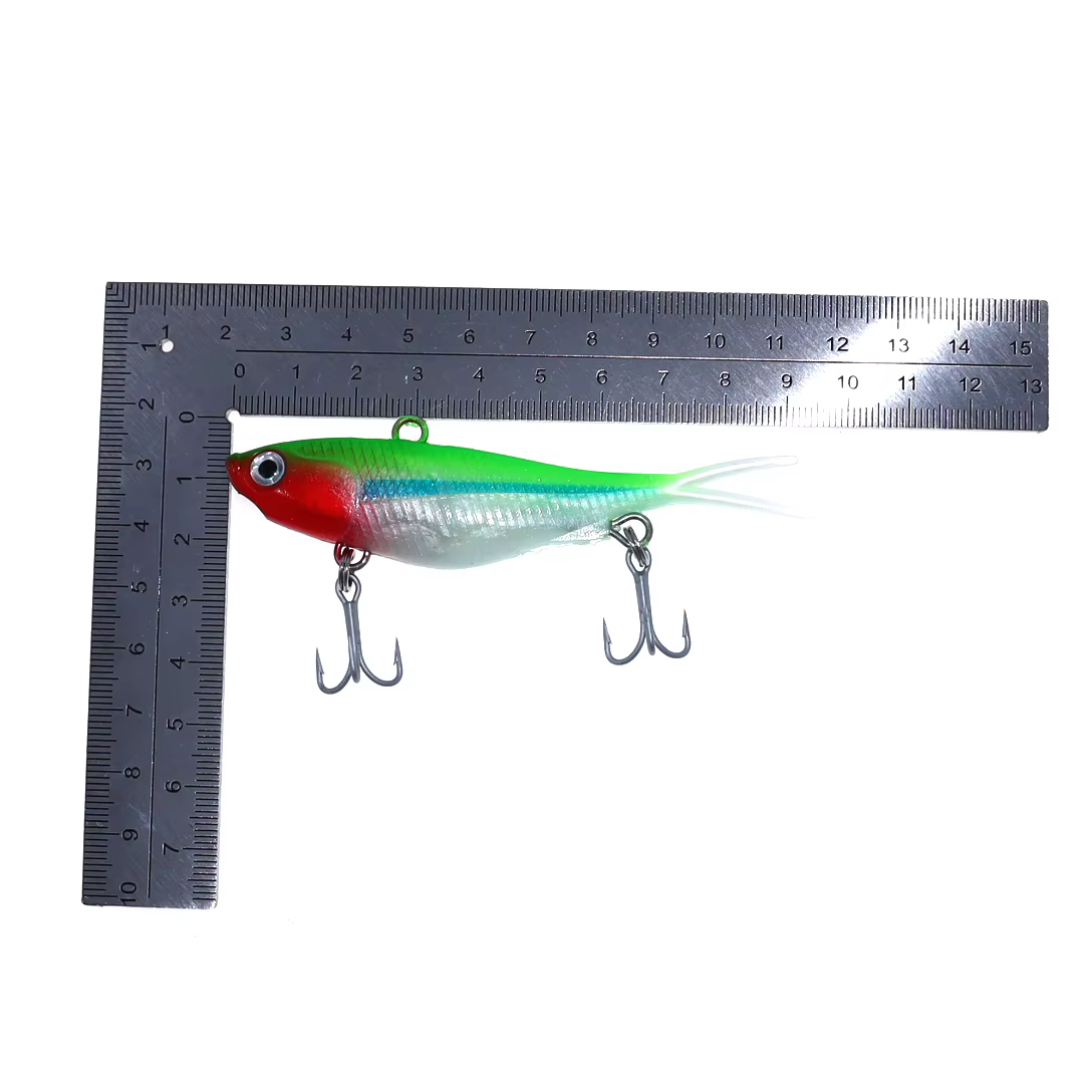 Señuelos para lucio y perca: blandos giratorios VIB tipo jig - imagen 5