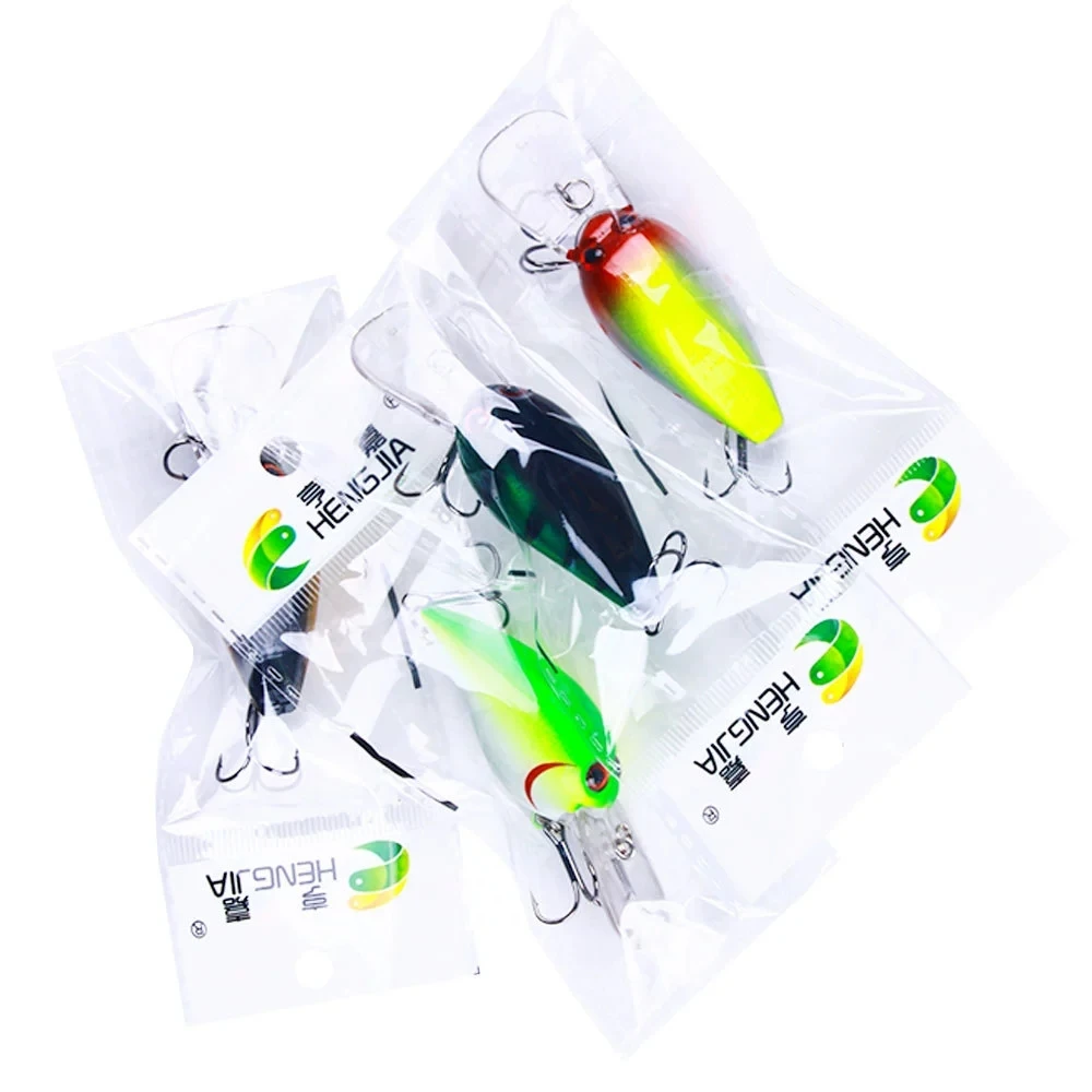 Wobbler flotante Crankbait Jerkbait para lubina y bagre - imagen 3