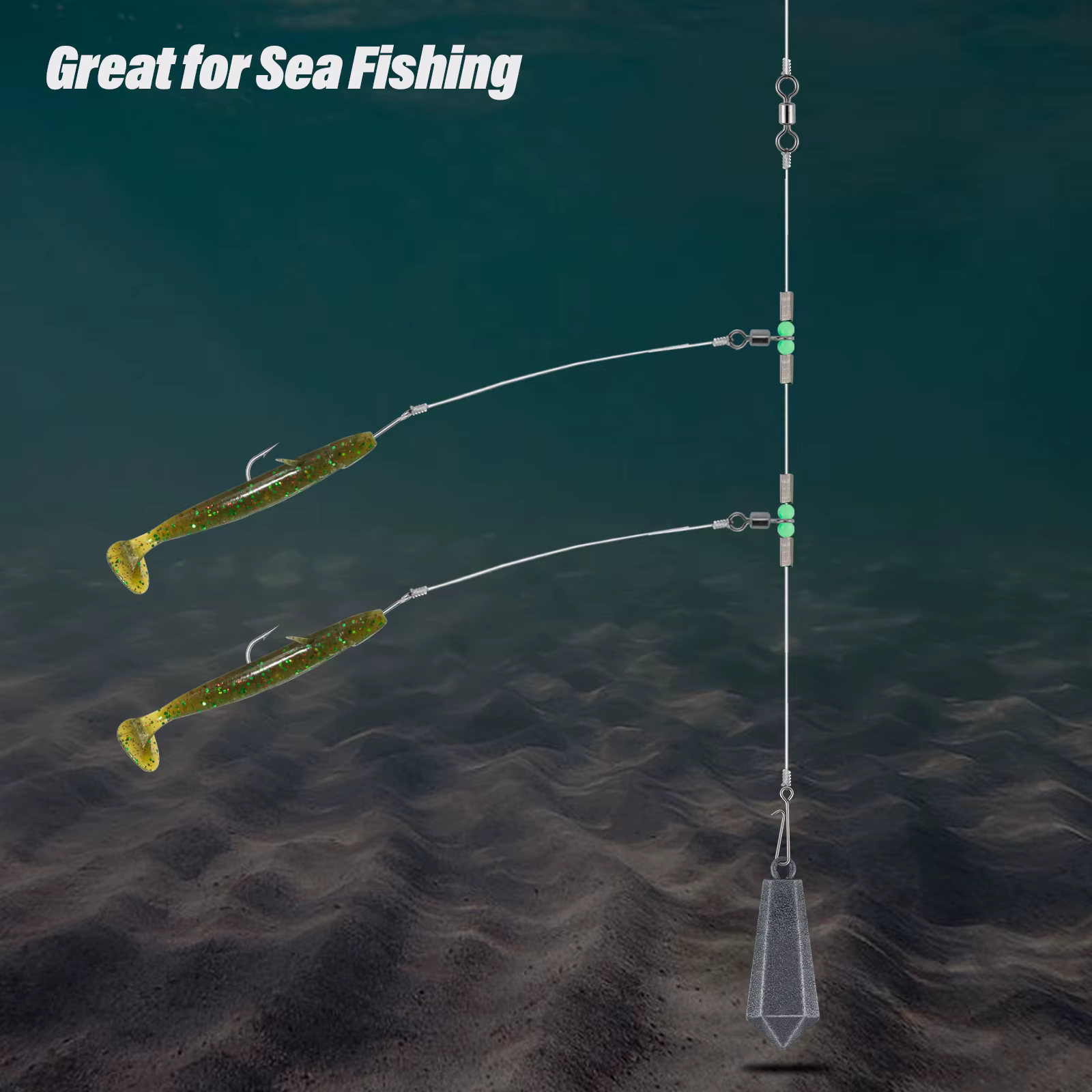 Plomo para lubina - Surf casting fondo profundo con anillo - imagen 5