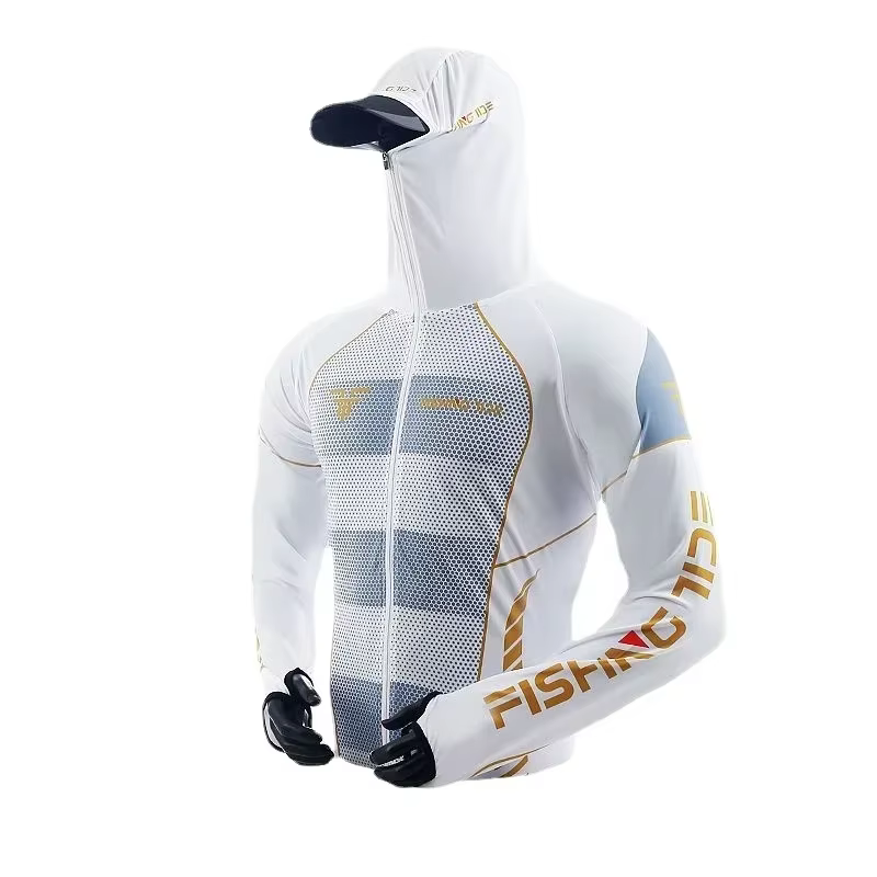 Ropa de pesca transpirable con protección solar UV - imagen 5