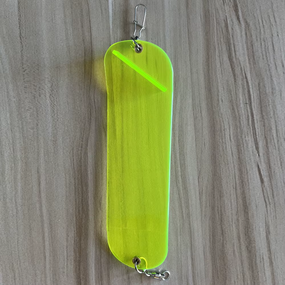 FishingFans Flasher de plástico para trolling de salmón y trucha - imagen 5