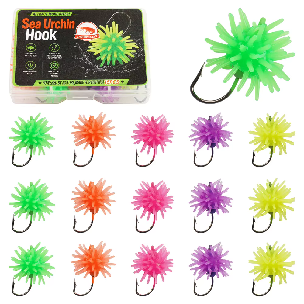 Señuelos Jigging Erizo de Mar 3.5g – para Lubina, Lucioperca y Trucha - imagen 3