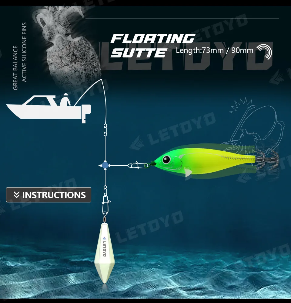 Juego completo de señuelos de pesca marítima