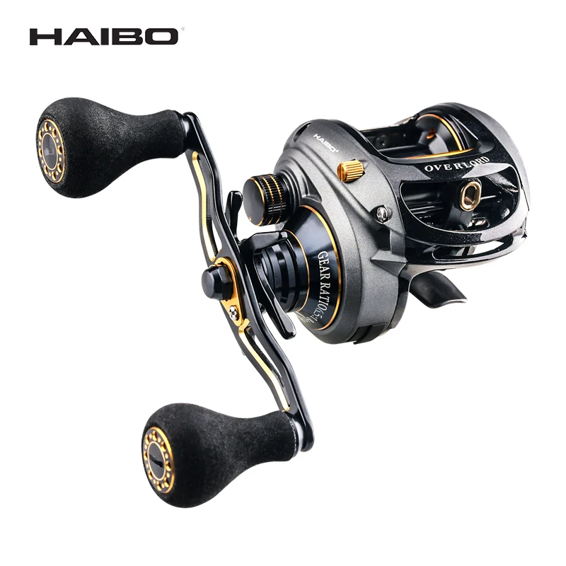 Carrete Baitcasting Haibo 8B RB 2020 5.4:1 para agua dulce