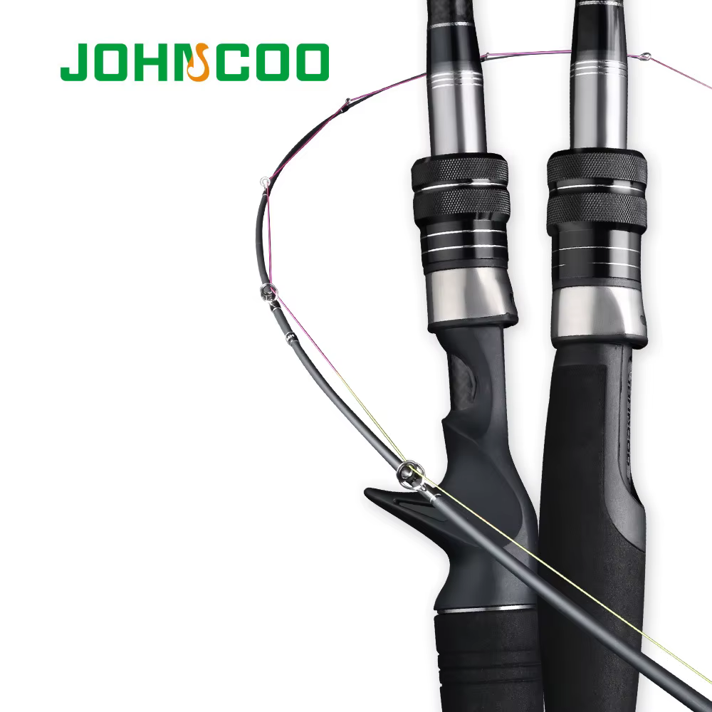 Caña de spinning JOHNCOO carbono – Lance largo para lubina costera - imagen 2