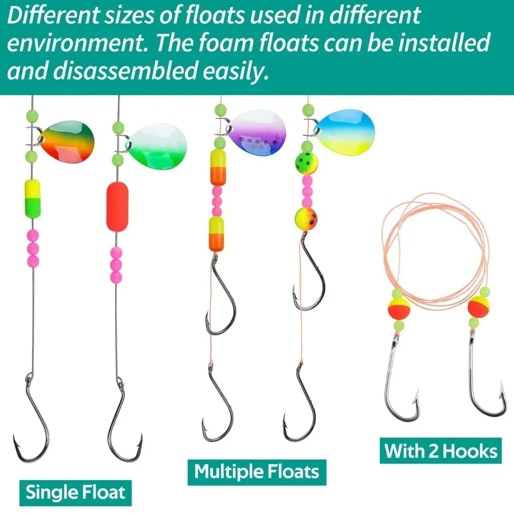 Colores fluorescentes para pesca