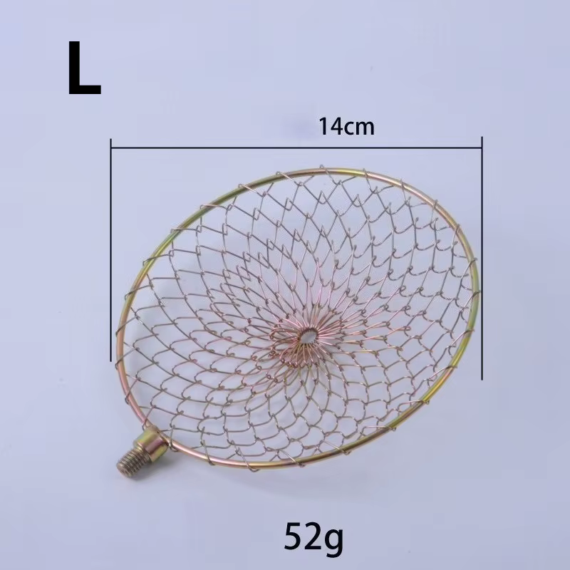 Raspetaquilla de Pescar en Hielo de Zinc – 2 Unidades con Tamiz - imagen 5