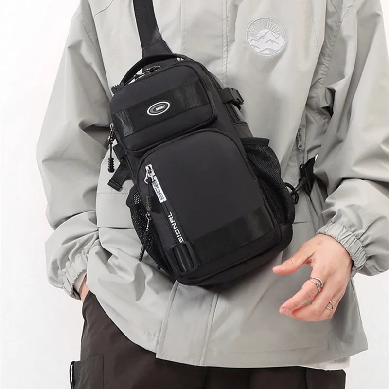 Mochila de pesca ligera de hombro cruzada para hombre - imagen 2