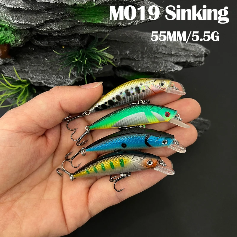 Wobbler Minnow hundimiento lento para lances largos – destinado a lubina - imagen 2