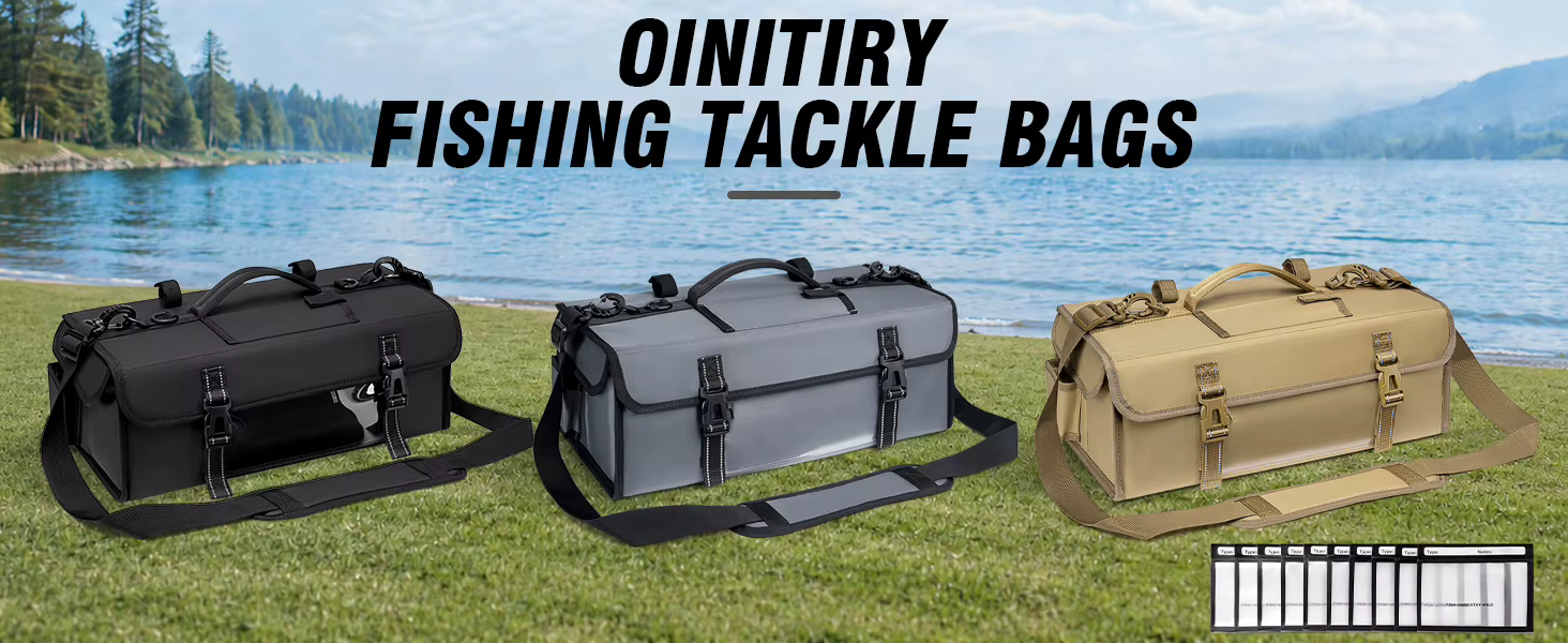 Bolsa transparente para guardar señuelos de pesca