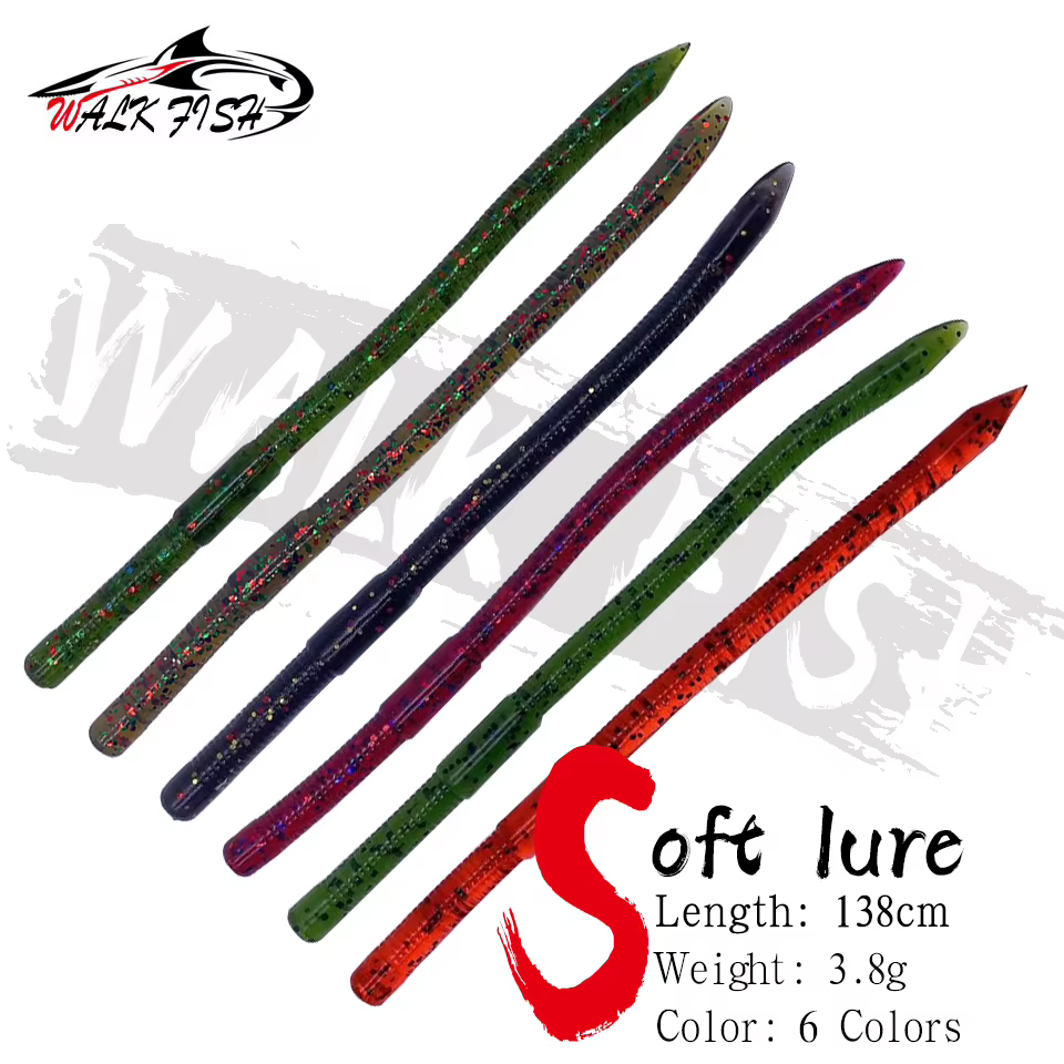 Swimbait WALK FISH 135mm – Gusano artificial para lucio - imagen 5