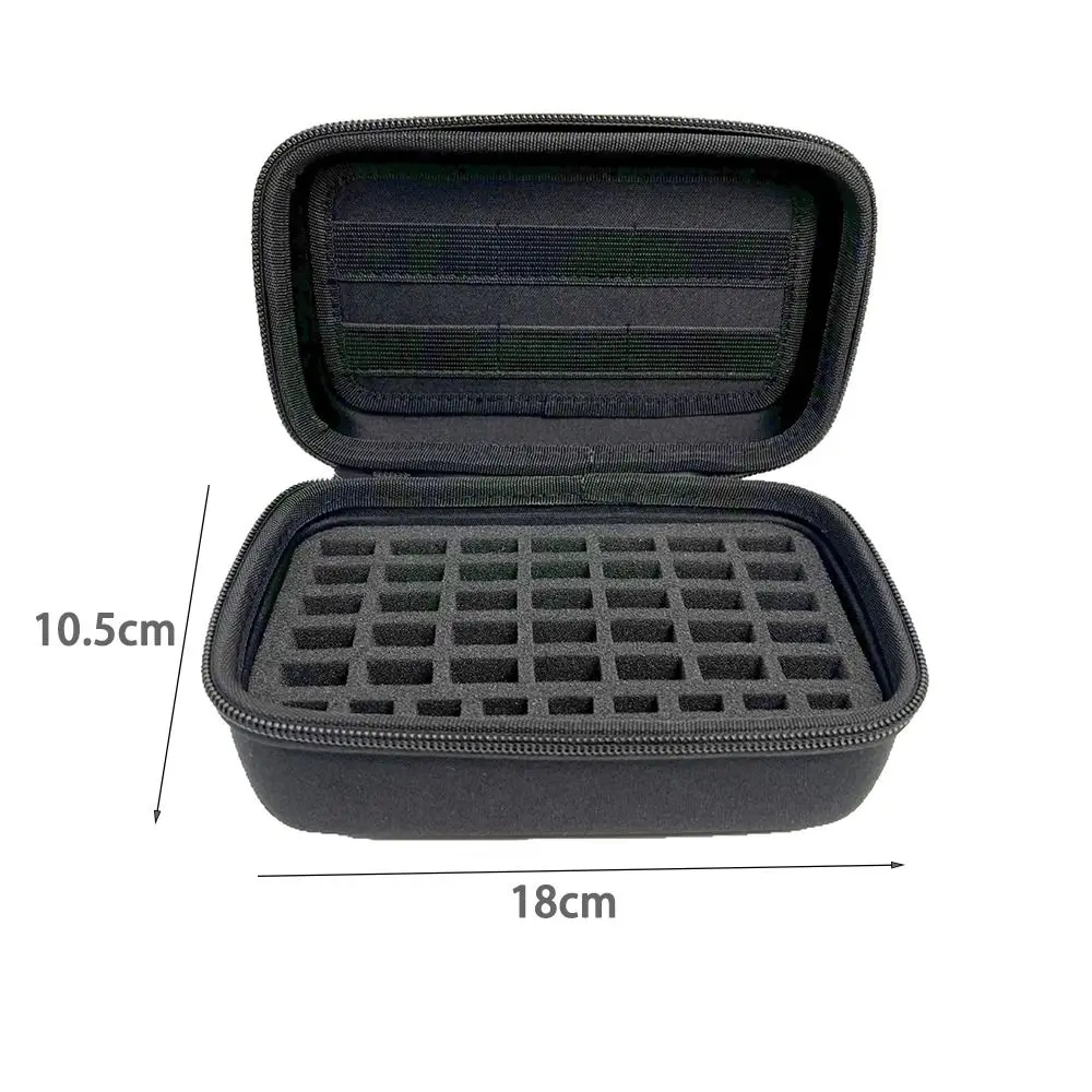 Estuche rígido EVA con cremallera para memorias USB