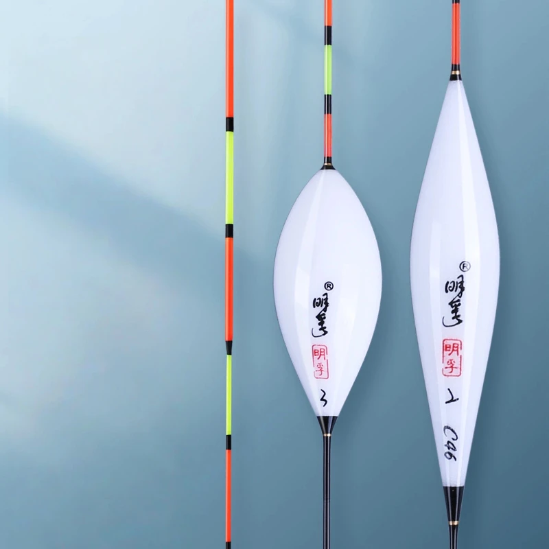 Flotador tipo oliva alta sensibilidad para pesca vertical de crucianos - imagen 2