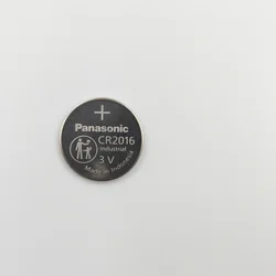 Pila CR2016 Panasonic de litio 3V botón para mandos y relojes