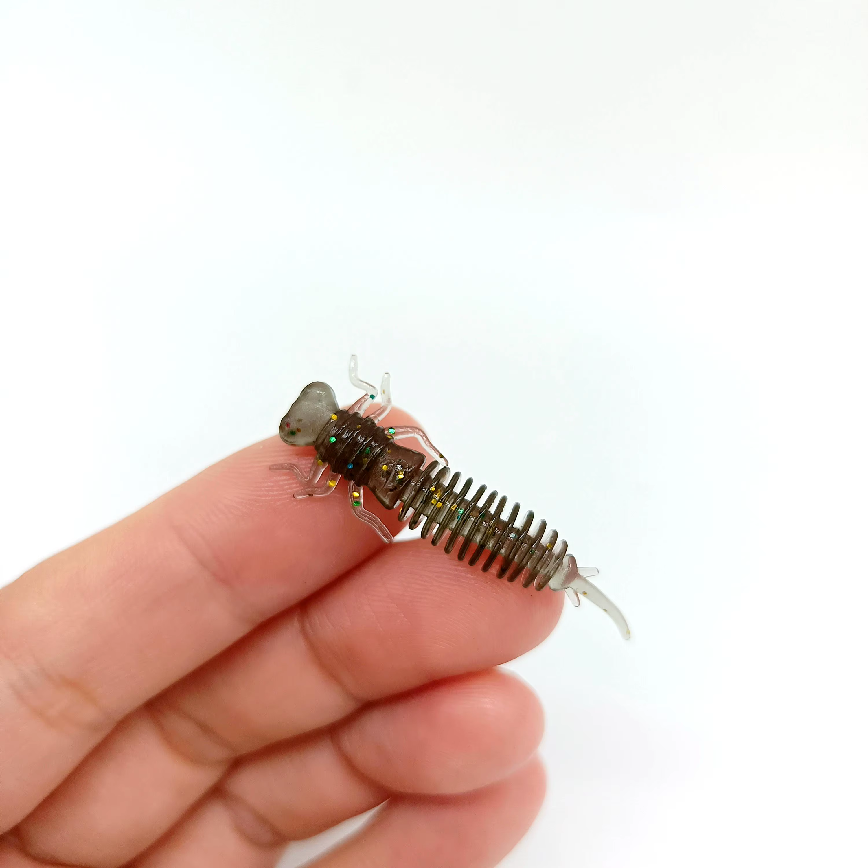 DUODUOYU Señuelo larva libélula – Silicona para lubina jigging - imagen 4
