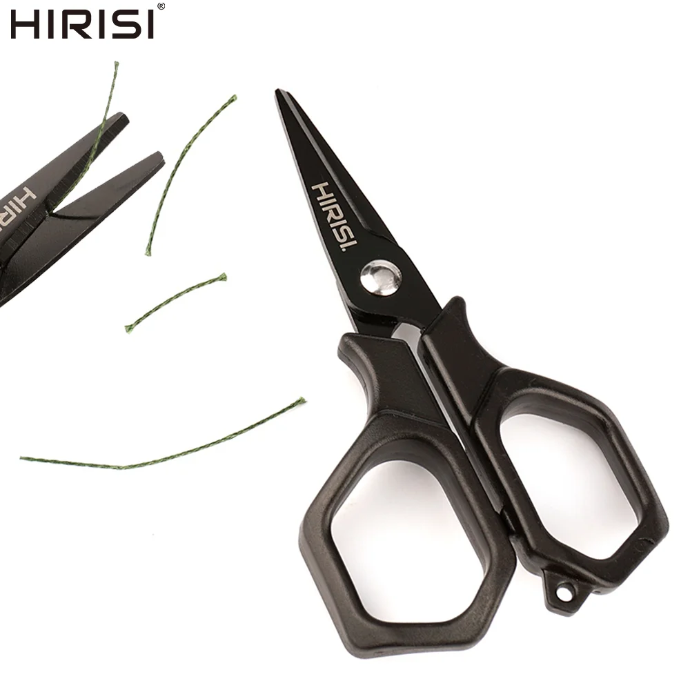 Hirisi tijeras de pesca para carpa inox antiherrumbre, corta trenza PE