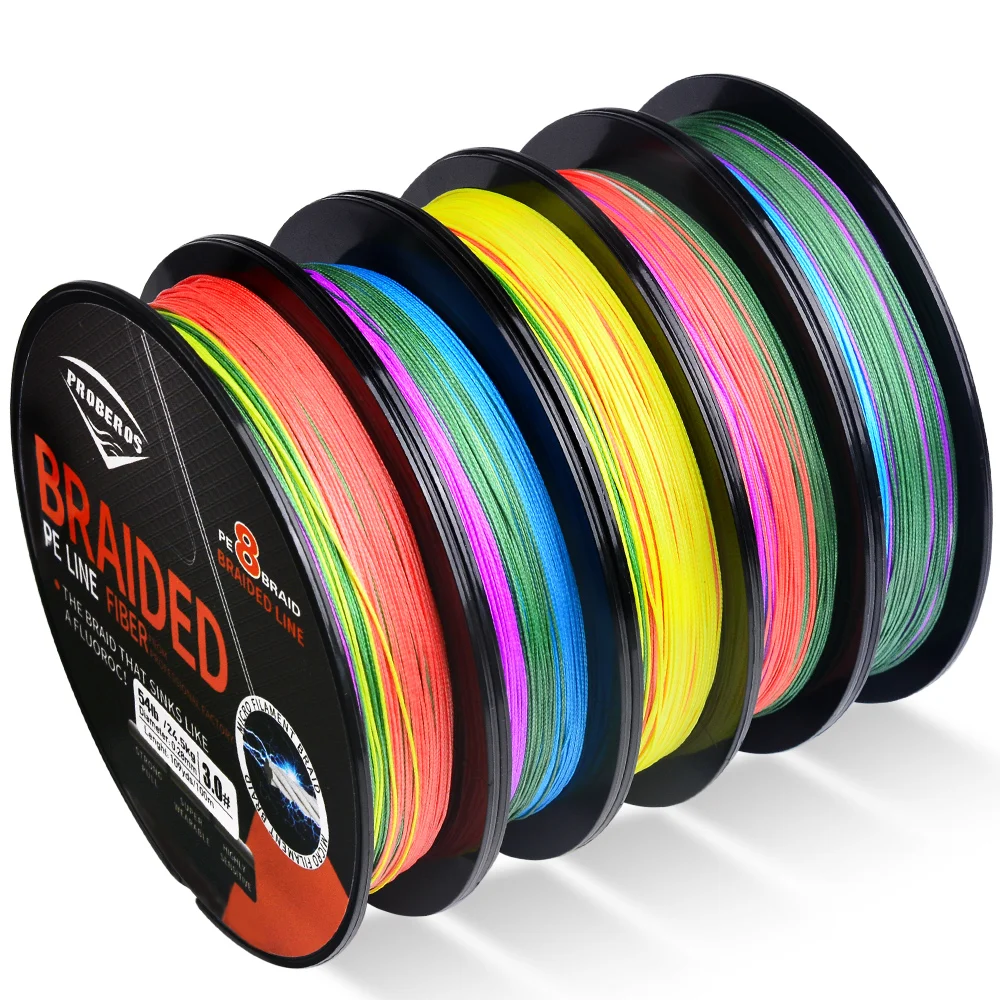 PROBEROS Sedal Trenzado 8 hebras – Multifilamento antiabrasión - imagen 5