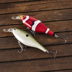 CCLTBA Minnow de hundimiento, señuelo duro para lubina