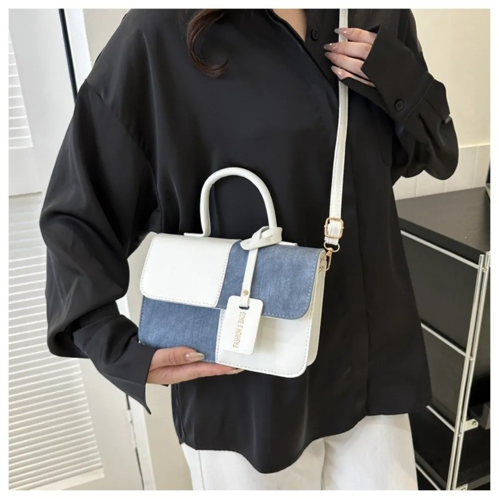 Bolso bandolera de polipiel para mujer, amplio y versátil - imagen 4