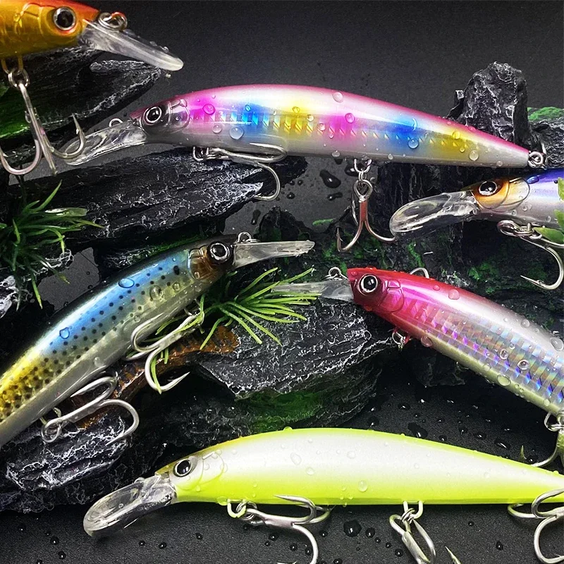 Señuelo Wobbler hundible swimbait de pececillo para agua salada - imagen 3