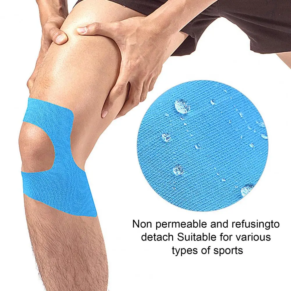 Cinta kinesiológica precortada rodilla - Impermeable alivio muscular
