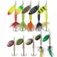Spinnerbait de cuchara metal para lucio, trucha y salmón - imagen 3