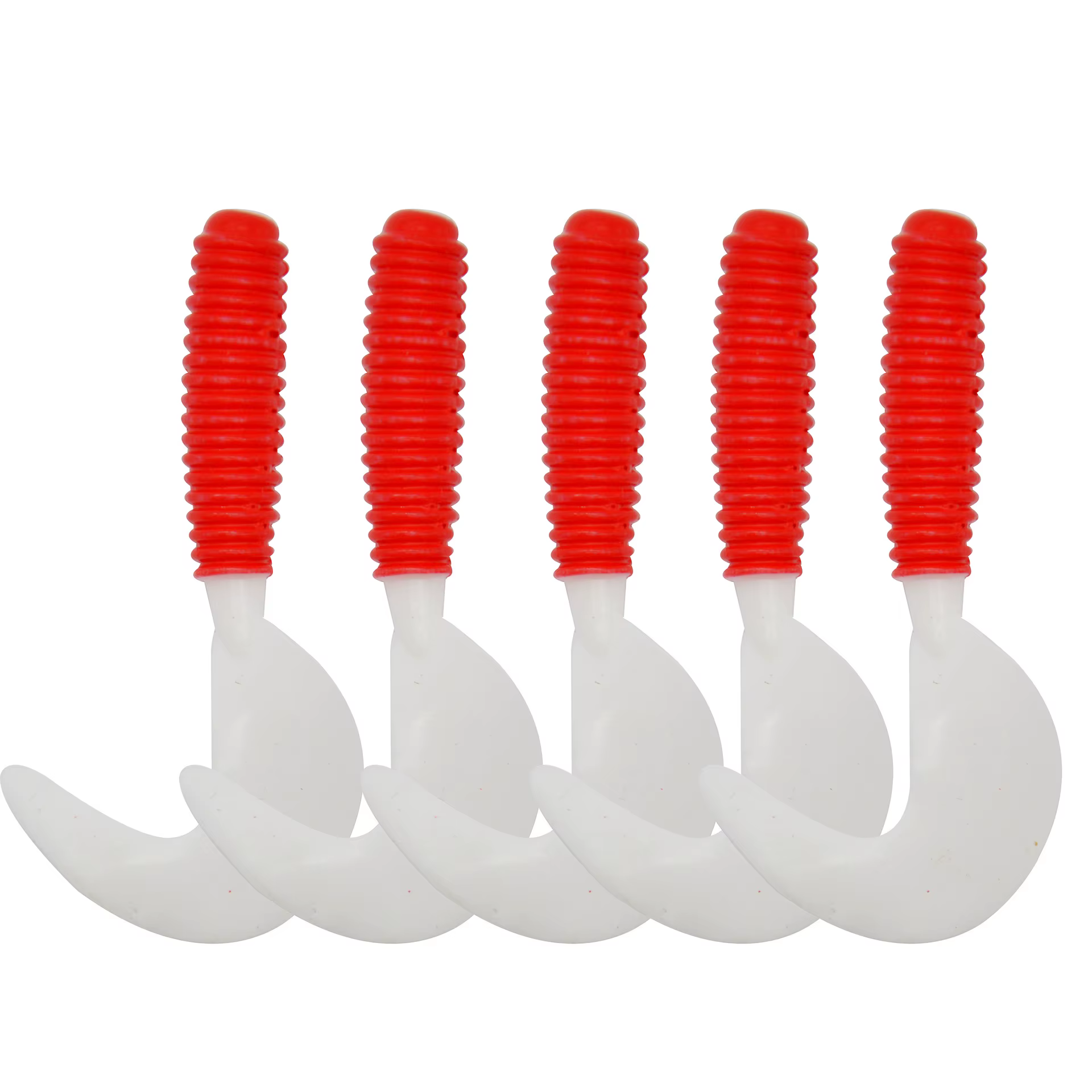 Real Sens Vinilo larva roja y blanca para trucha