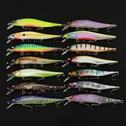 Señuelo Jerkbait Minnow flotante y suspendido para lubina