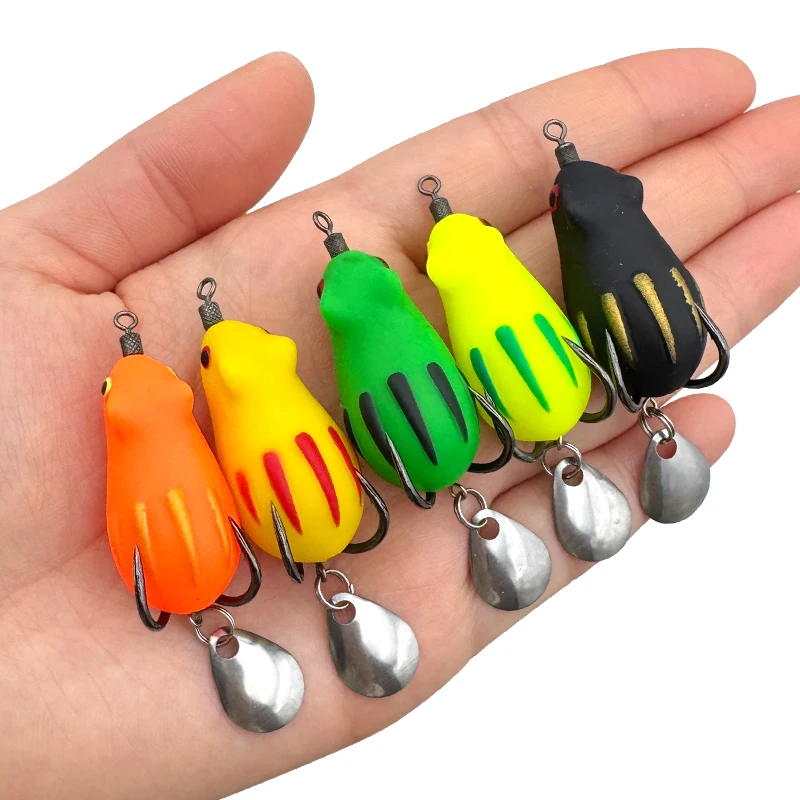 ShareShark Mini Mouse Leiwa señuelo con brillantina y doble anzuelo