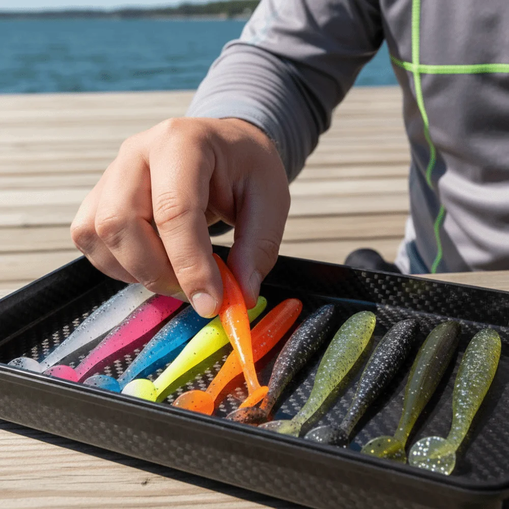 Selección de los 10 colores incluidos en el lote