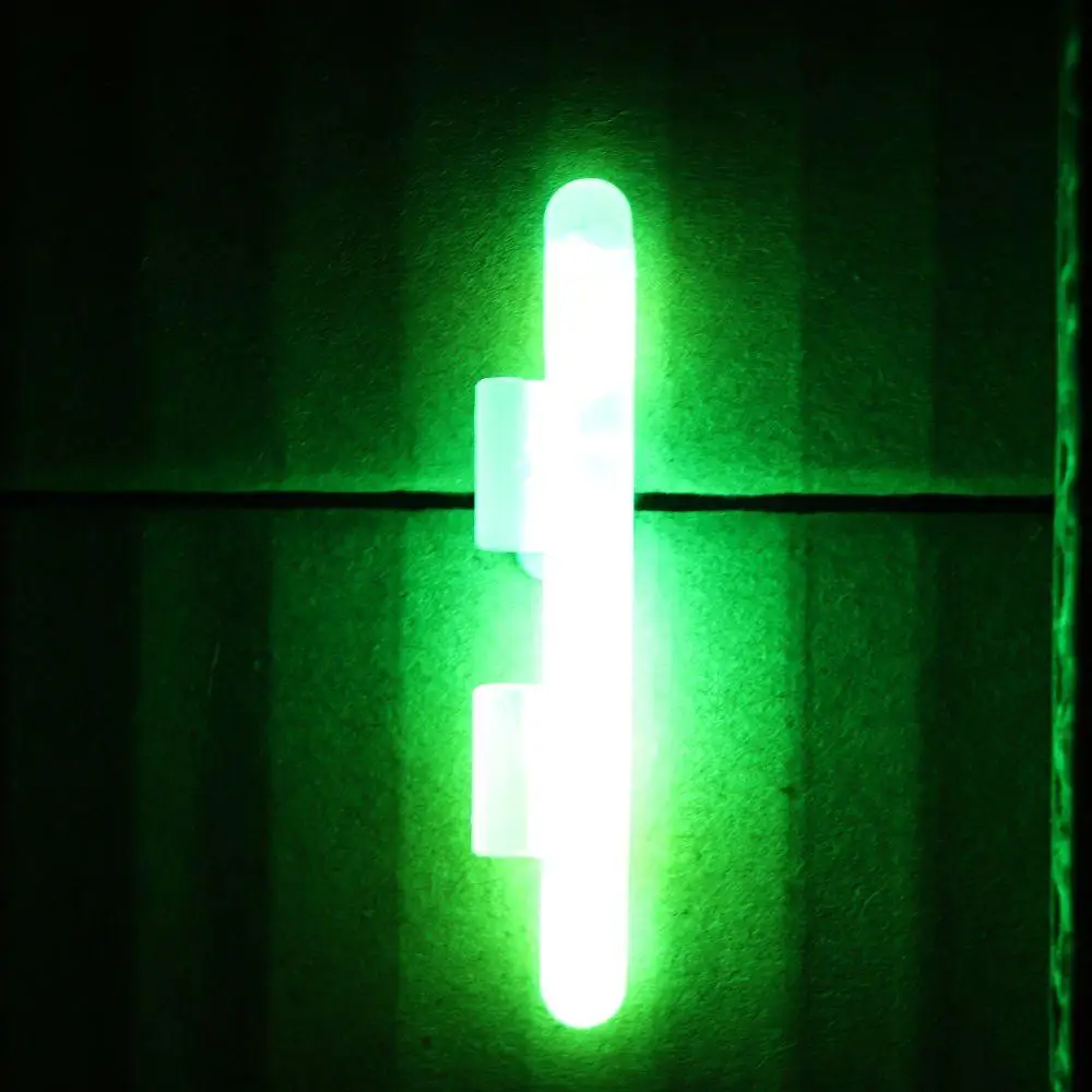 Vista del conjunto de varillas luminosas