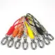 Paracord llavero alta resistencia con hebilla ovalada para exteriores - imagen 5