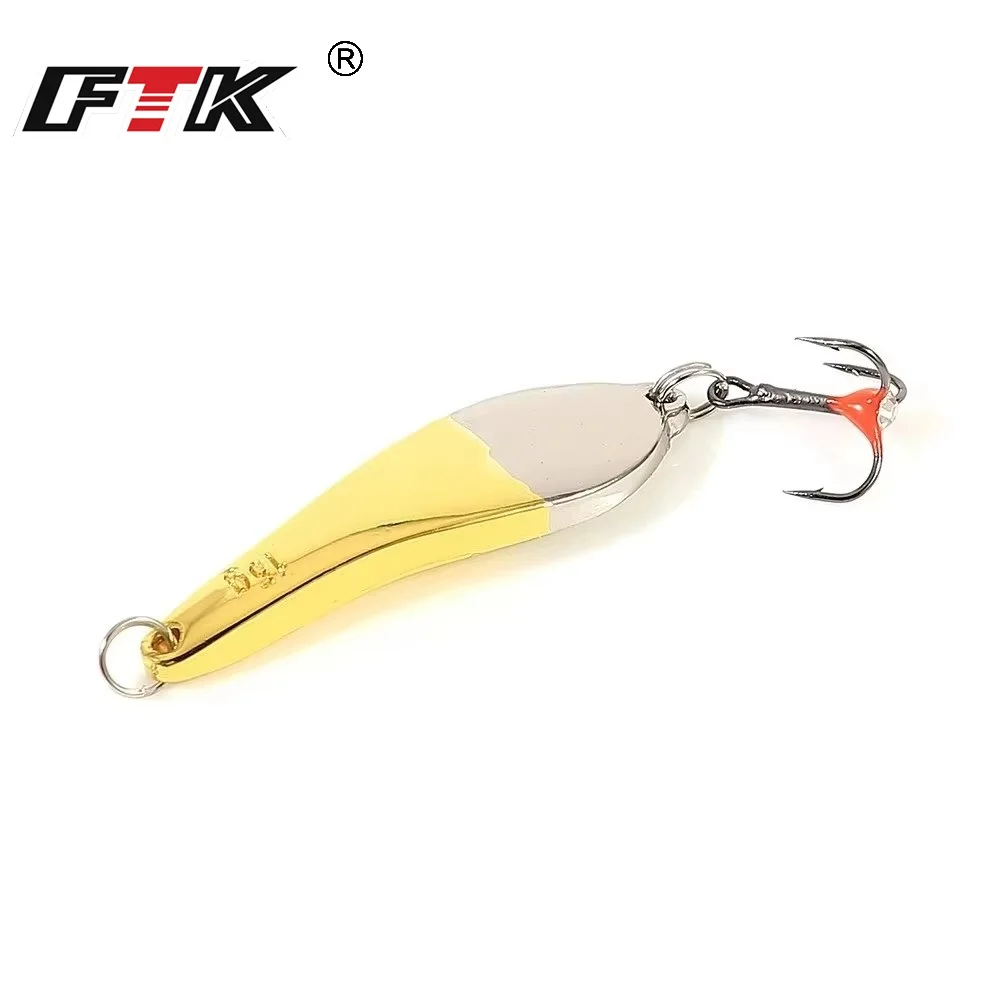 FTK Señuelos de Metal para Lubina - Invierno y Hielo, Wobblers