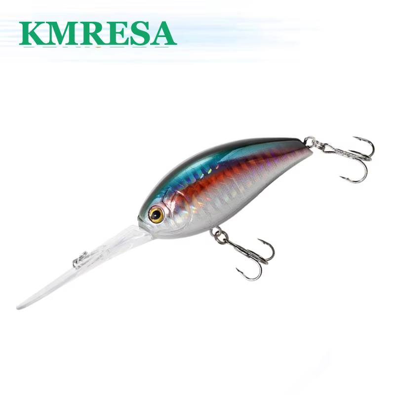 Crankbait flotante de profundidad para lubina y perca