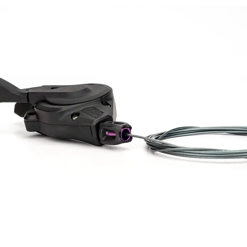 Ajustador de cable de cambio M5 de aluminio CNC para bicicleta - imagen 4