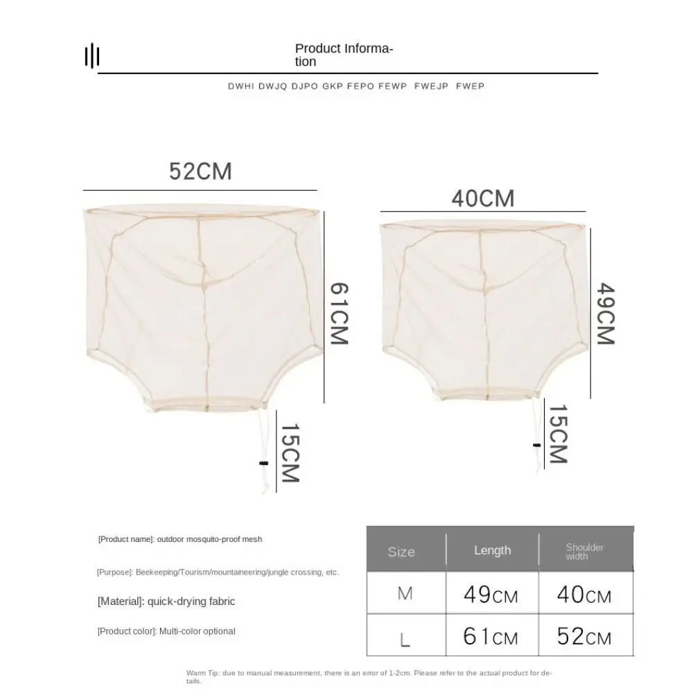 Gorra de pesca con camuflaje y malla protectora