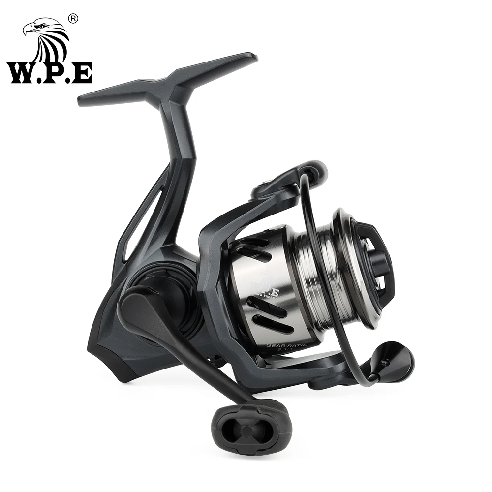 W.P.E LS Carrete giratorio ligero – 5+1 rodamientos y bobina metálica