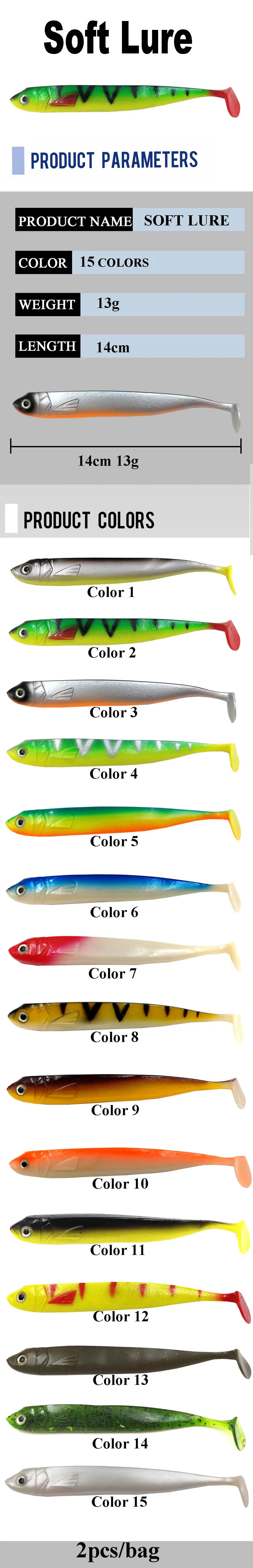 Señuelo blando de gusano vivo de silicona en colores disponibles para pesca con mosca