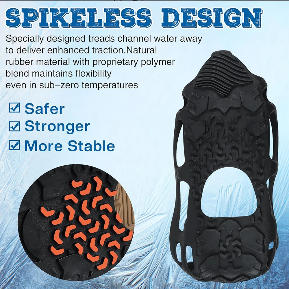 Crampones de hielo para pesca con agarre seguro - imagen 5