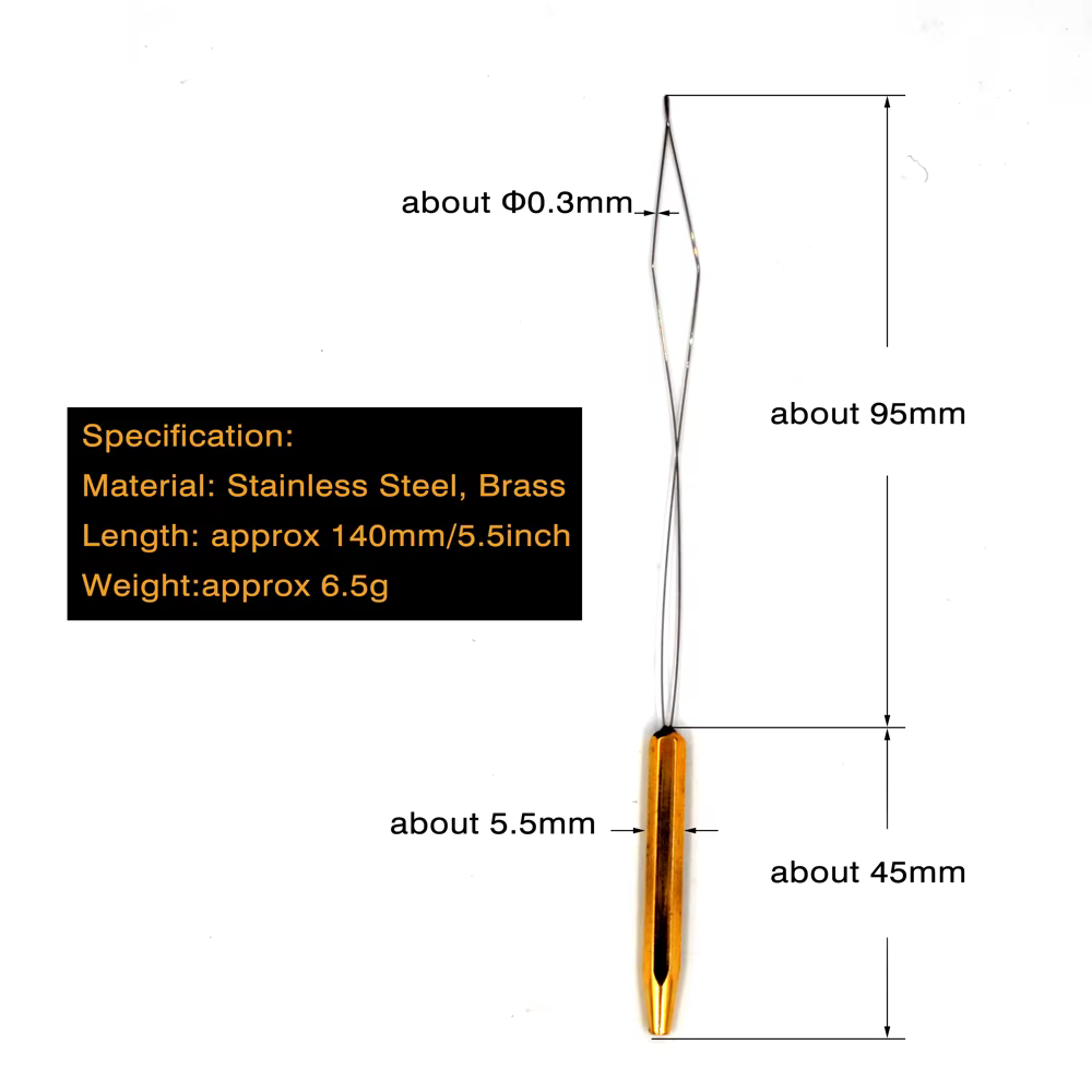 Enhebrador de Latón para Pesca con Mosca – Half Hitch MNFT - imagen 2