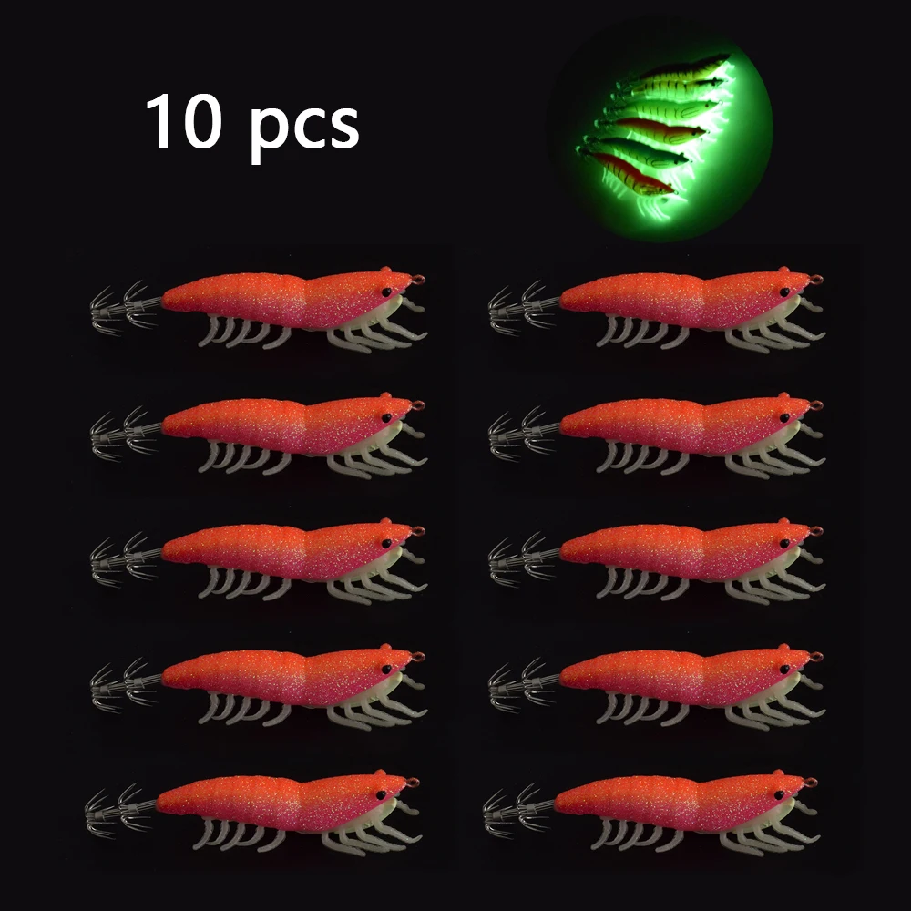 Set de 10 piezas de cebo artificial para pesca marítima