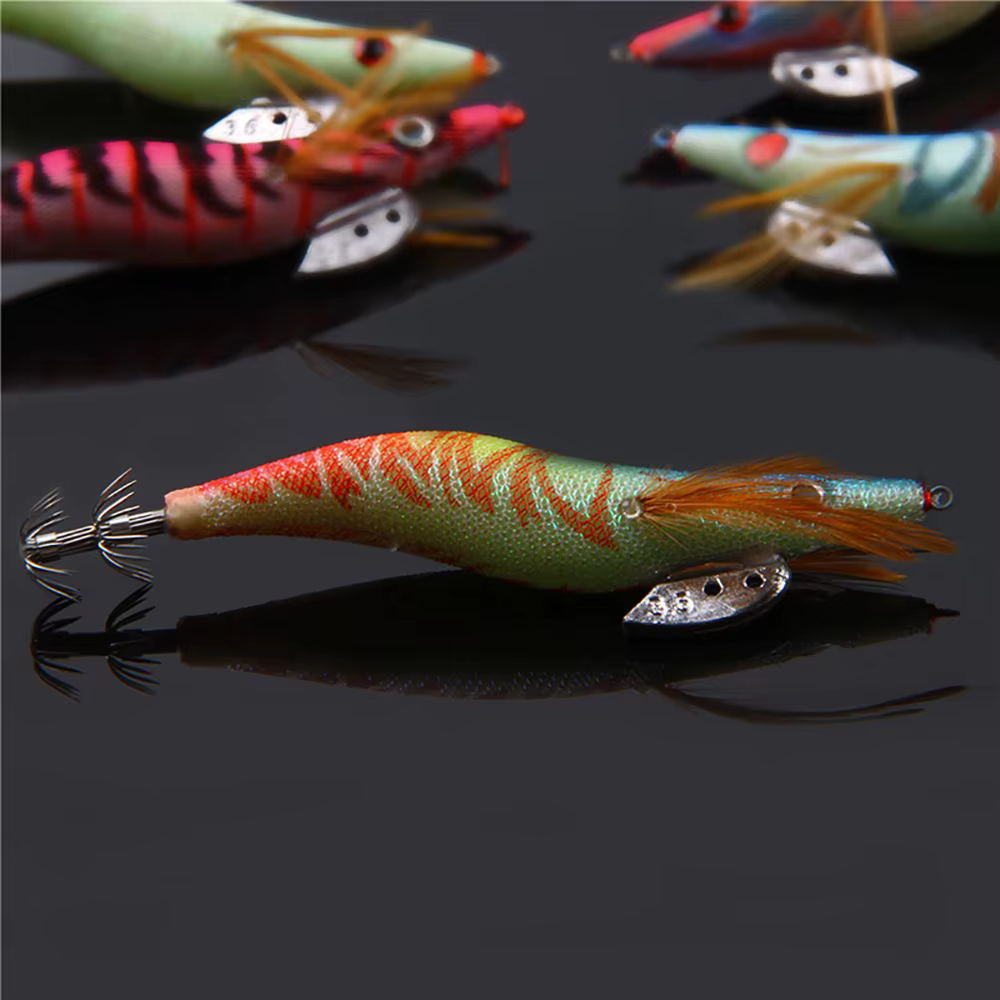 Ebi Jig Señuelo Calamar Artificial – Pesca Spinning y Curricán - imagen 5