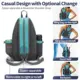 Bolsa mochila pickleball de gran capacidad para 2 raquetas ajustable - imagen 3