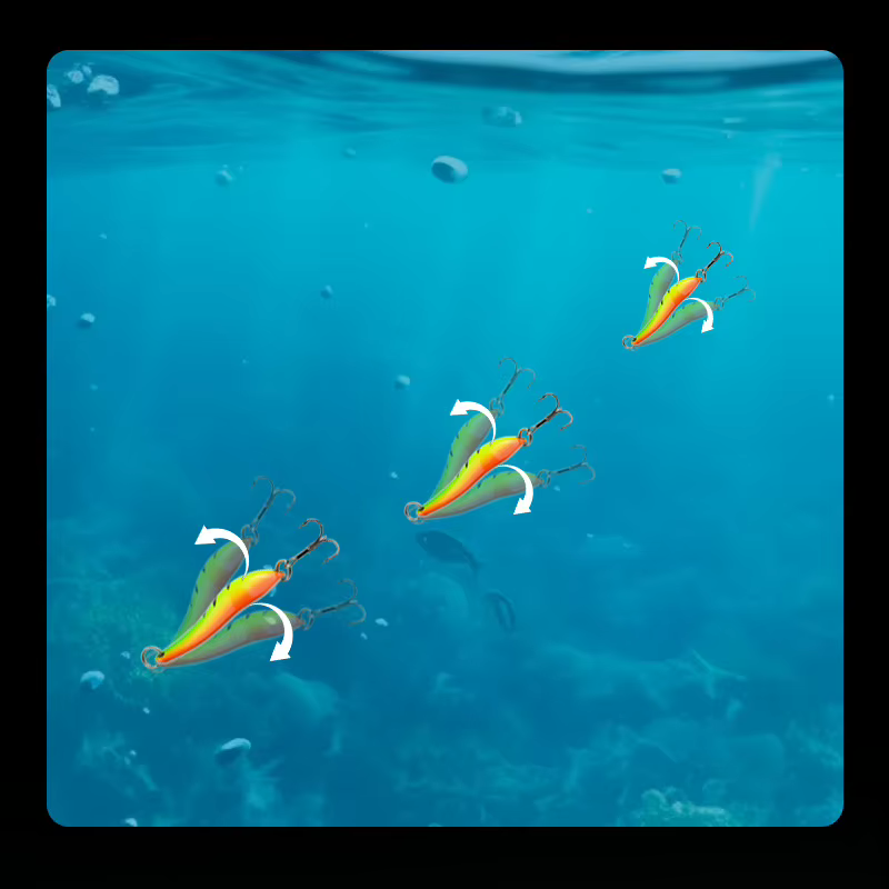 MUKUN Cuchara para Pesca 65 mm 19 g - imagen 2